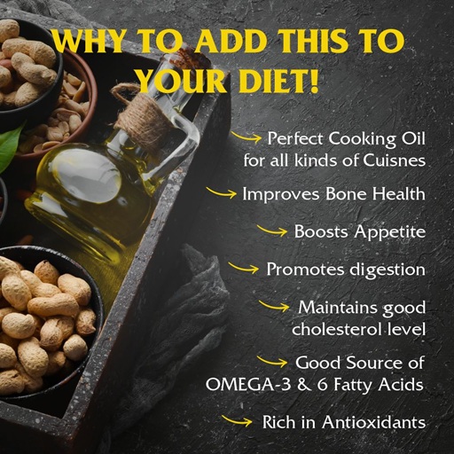 Organic Ground Nut Oil